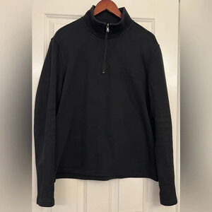 Michael Kors Quarter Zip Sweater Black Men’s Size Large